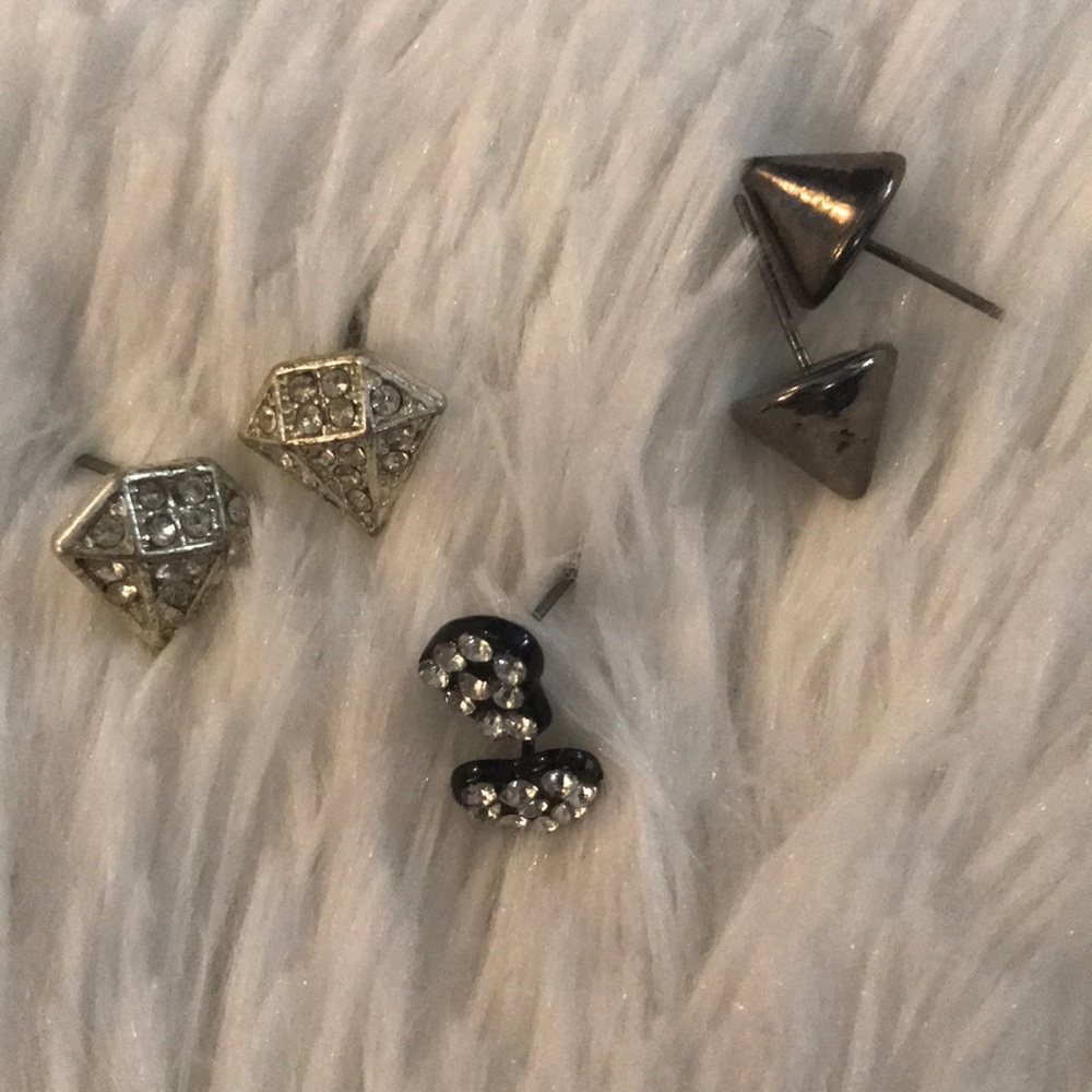 3 set of earrings